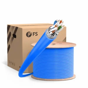 Câble Ethernet Cat 6a blindé S/FTP 305m – 10 Gb/s – Installation Professionnelle – Maroc