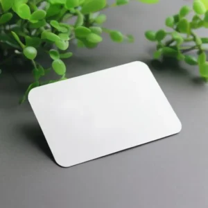 Carte RFID Hôtel MIFARE Classic 1K – 13,56 MHz – Compatible Serrures ZKTeco – PVC Blanc – Lot 50 – Maroc