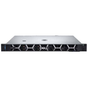 Serveur rack Dell PowerEdge R360 1U pour virtualisation, processeur Intel Xeon E-2400, 4 baies