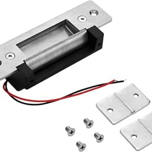 Gâche électrique 12V anti-sabotage – Contact sec