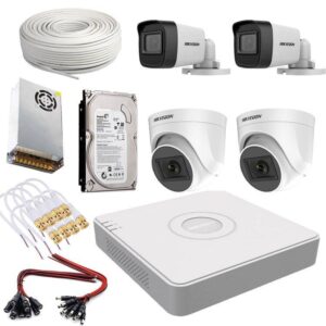 kit caméra surveillance 4 caméras maroc