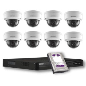 Kit Vidéosurveillance 8 Caméras 5MP Maroc | Sécurité Entreprise, Villa & Commerce
