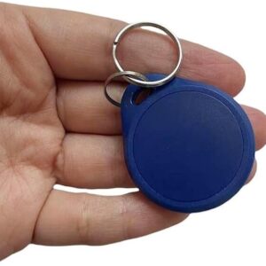 Pack 10 badges RFID porte-clés 125kHz – agents sécurité Maroc