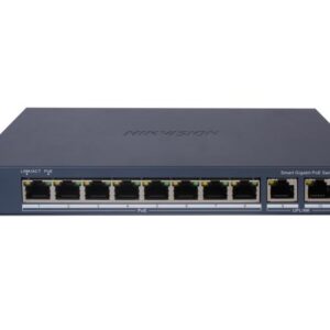 Switch 8 ports PoE+ 60W – 4 ports jaunes PoE+ 30W – Boîtier métal – Vidéosurveillance Maroc Identification ports PoE+ switch 8 ports – Alimentation caméras IP bornes WiFi VoIP – Maroc Commutateur VLAN sur switch PoE – Isolation trafic caméras réseau général – Maroc Installation switch PoE 8 ports avec 4 caméras IP – Alimentation et données sur un seul câble