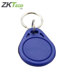 Porte-clés RFID ZKTeco Keyfob 125 kHz - Badge personnel pour contrôle d'accès ou pointage - Idéal pour personnel hôtel - LBL Connect Maroc