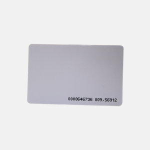 Badge RFID ZKTeco ProxCard - Carte de crédit 125 kHz pour contrôle d'accès, pointage - Surface PVC personnalisable - LBL Connect Maroc