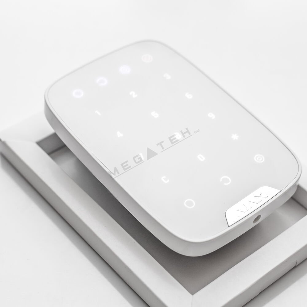 Pavé numérique rétroéclairé du clavier AJAX KeyPad pour saisie du code PIN
