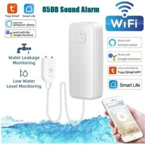 Détecteur de fuite d’eau WiFi Tuya Smart Life pour cuisine salle de bain et maison au Maroc