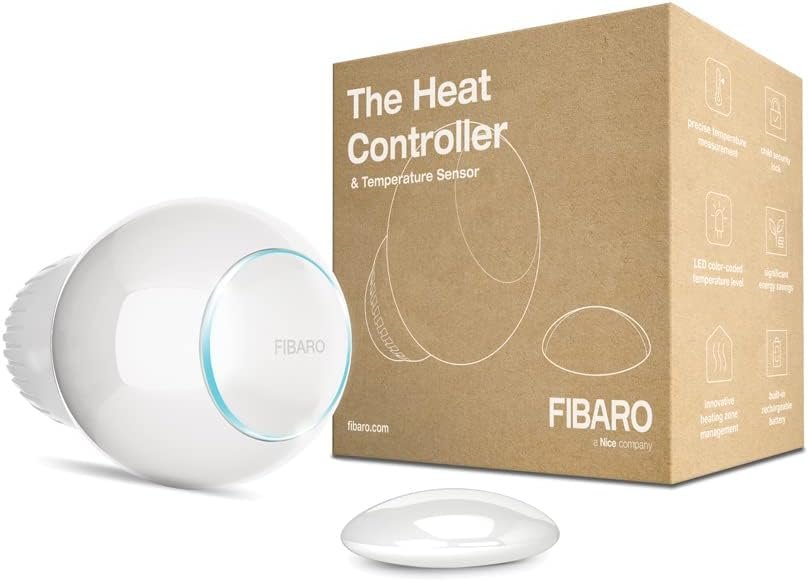 Fibaro Heat Controller Maroc tête thermostatique intelligente