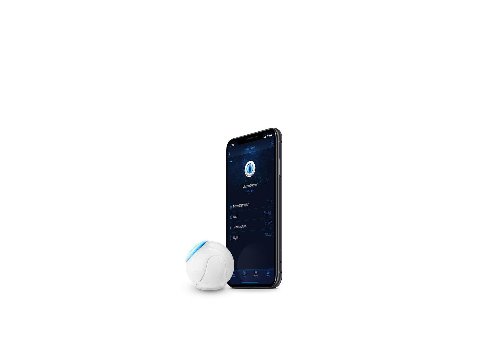 Fibaro Motion Sensor Maroc détecteur de mouvement intelligent Z-Wave