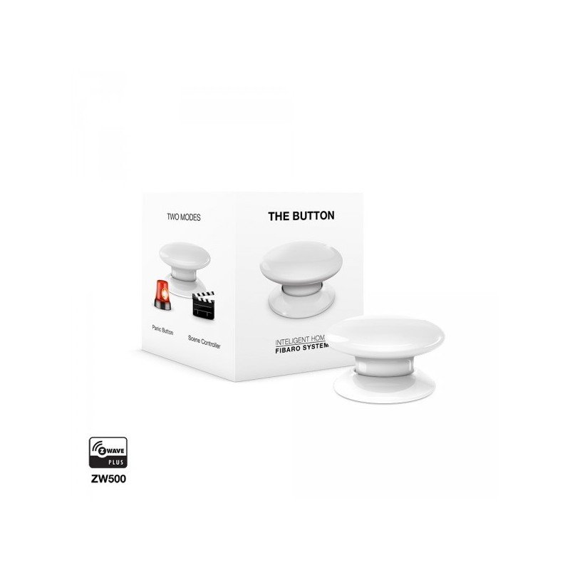 Fibaro The Button Maroc bouton domotique Z-Wave intelligent