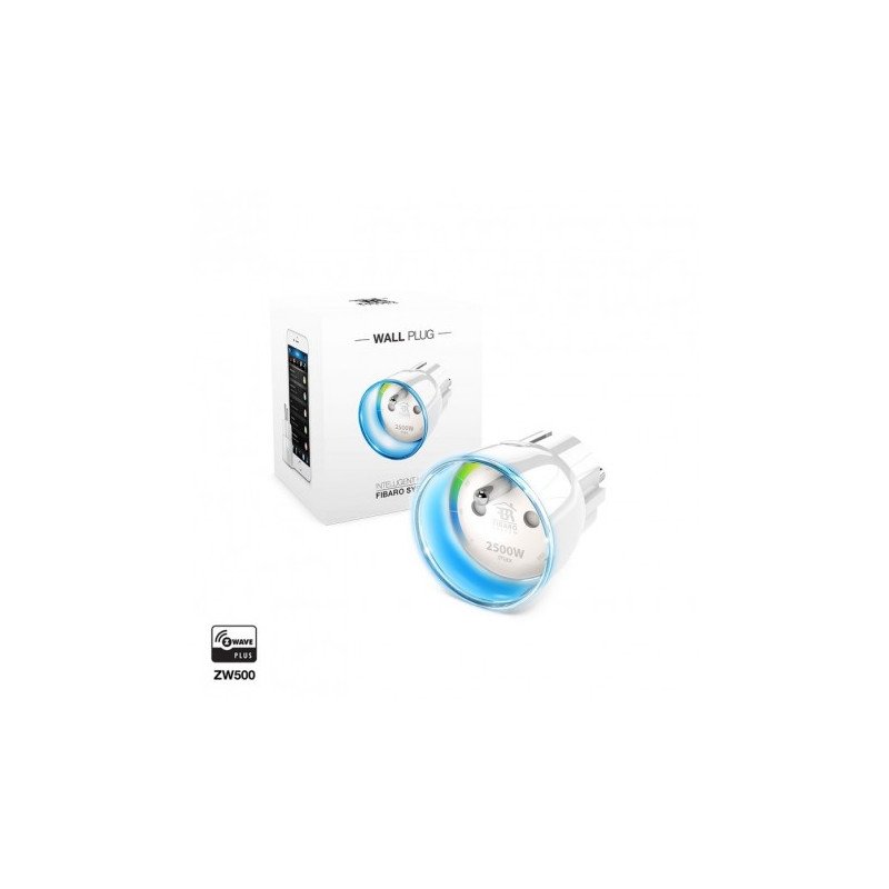 Fibaro Wall Plug Maroc prise connectée Z-Wave avec mesure énergie