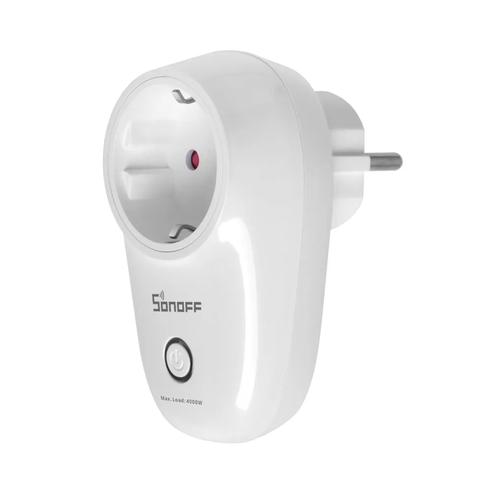 Prise connectée WiFi SONOFF S26R2 16A pour maison bureau et appareils électriques au Maroc