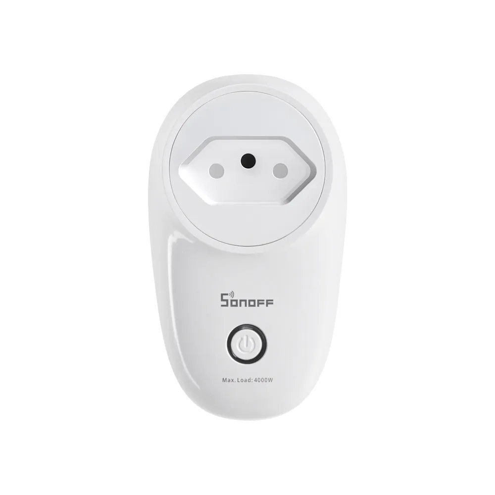 Prise connectée WiFi SONOFF S26R2 16A pour maison bureau et appareils électriques au Maroc