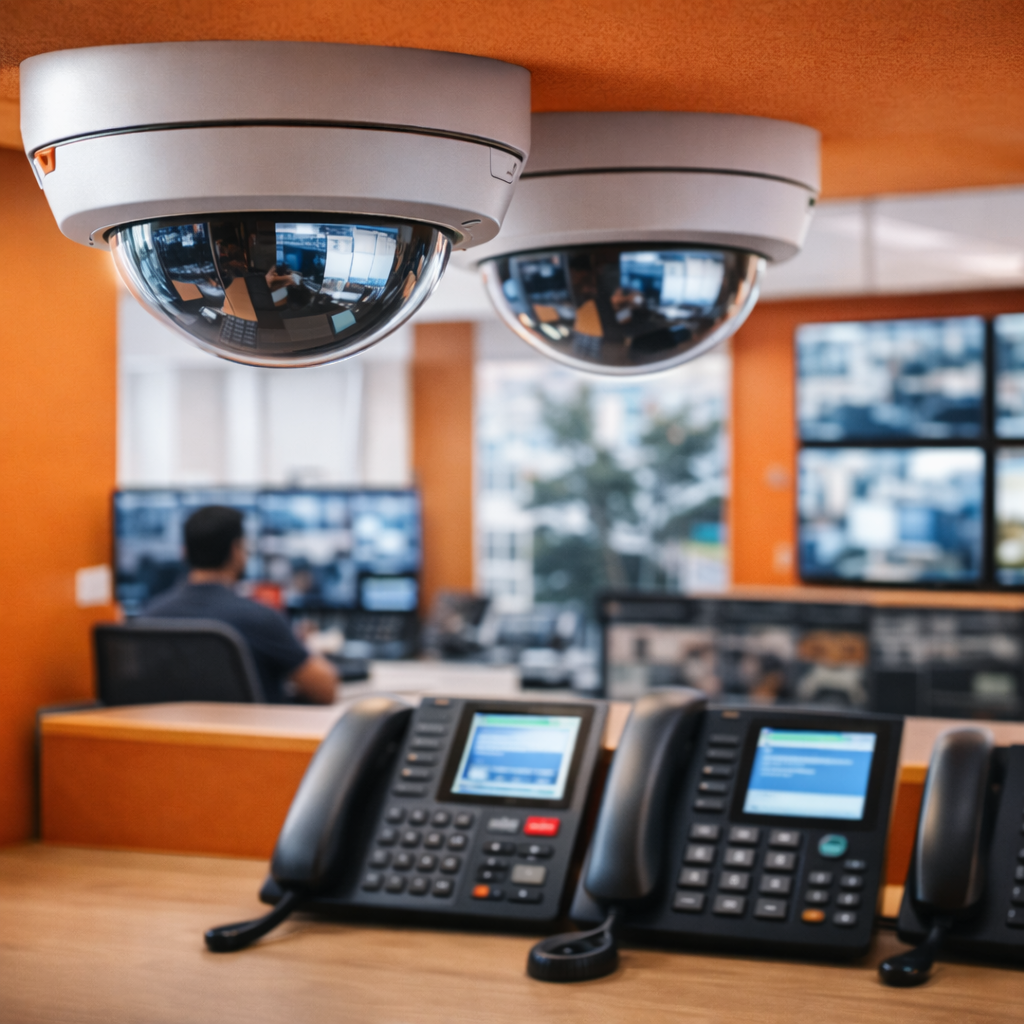 Installation de systèmes de vidéosurveillance CCTV et caméras de sécurité pour entreprises au Maroc par LBL Connect