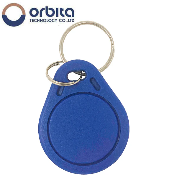 Lot 50 badges RFID porte-clés – 13,56 MHz – Étanche IP67